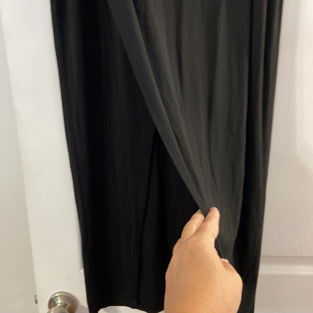 White House Black Market Maxi Skirt size S length 38” waist 28” with elastic - Picture 4 of 15